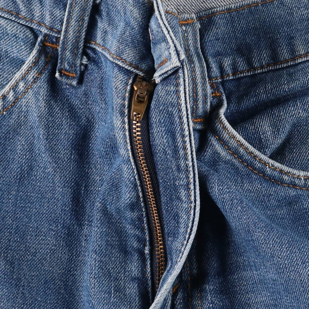 Vintage 1990'S Levi's 519-0217 Orange Tab Tapered Denim Pants, Made in USA, Women's Size L (W29) cotton blue type Vintage Second Hand