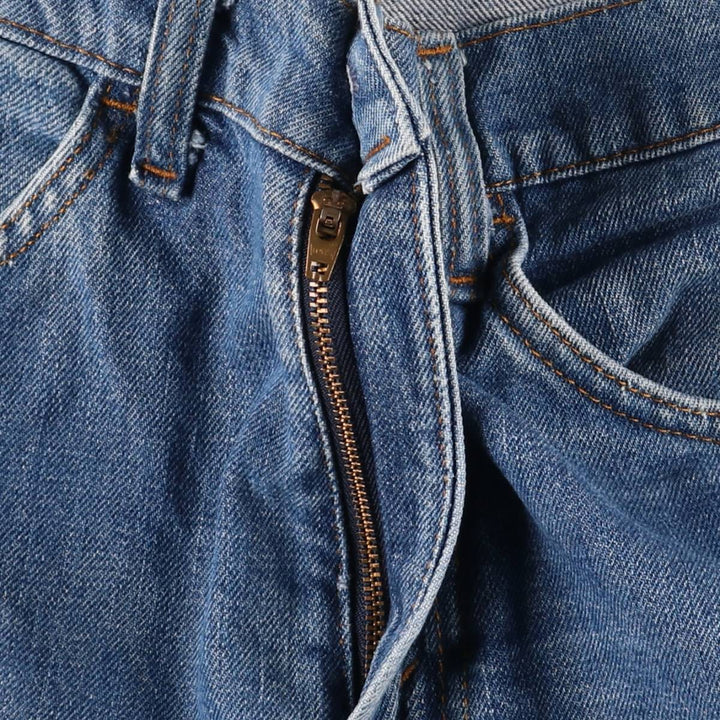 Vintage 1990'S Levi's 519-0217 Orange Tab Tapered Denim Pants, Made in USA, Women's Size L (W29) cotton blue type Vintage Second Hand