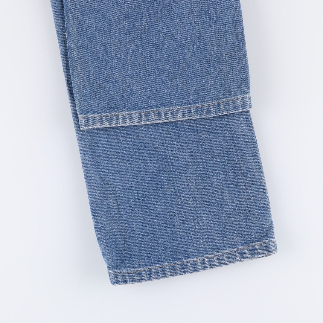 Vintage 1990'S Levi's 519-0217 Orange Tab Tapered Denim Pants, Made in USA, Women's Size L (W29) cotton blue type Vintage Second Hand