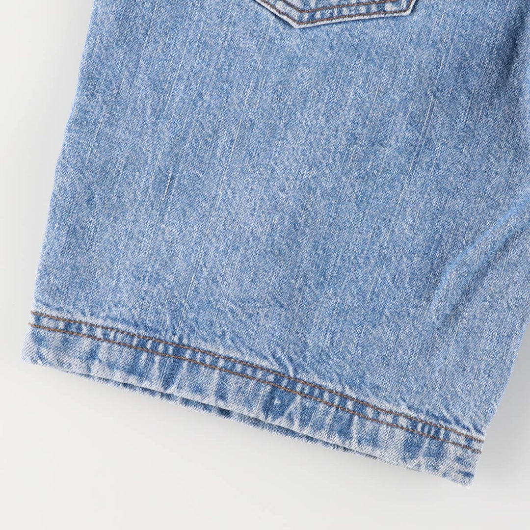 Vintage 80s-90'S Guess denim shorts, made in the USA, women's size M (w26). cotton blue type Vintage Second Hand