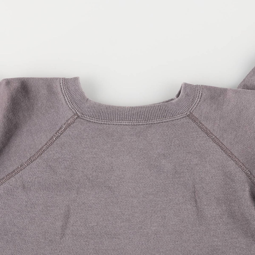 Hanes plain blank sweatshirt, made in the USA, men's size M cotton gray type Vintage Second Hand