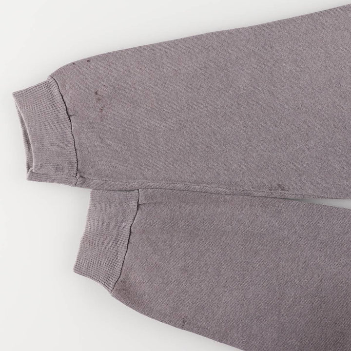 Hanes plain blank sweatshirt, made in the USA, men's size M cotton gray type Vintage Second Hand