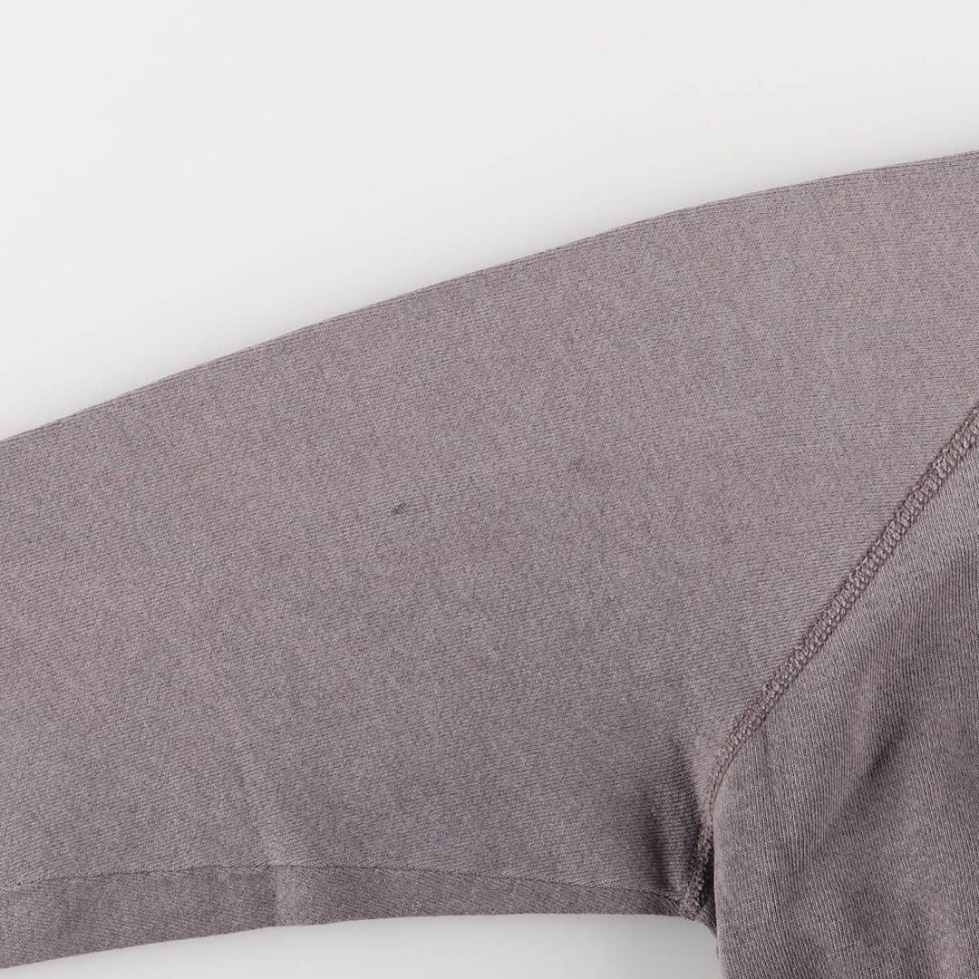 Hanes plain blank sweatshirt, made in the USA, men's size M cotton gray type Vintage Second Hand