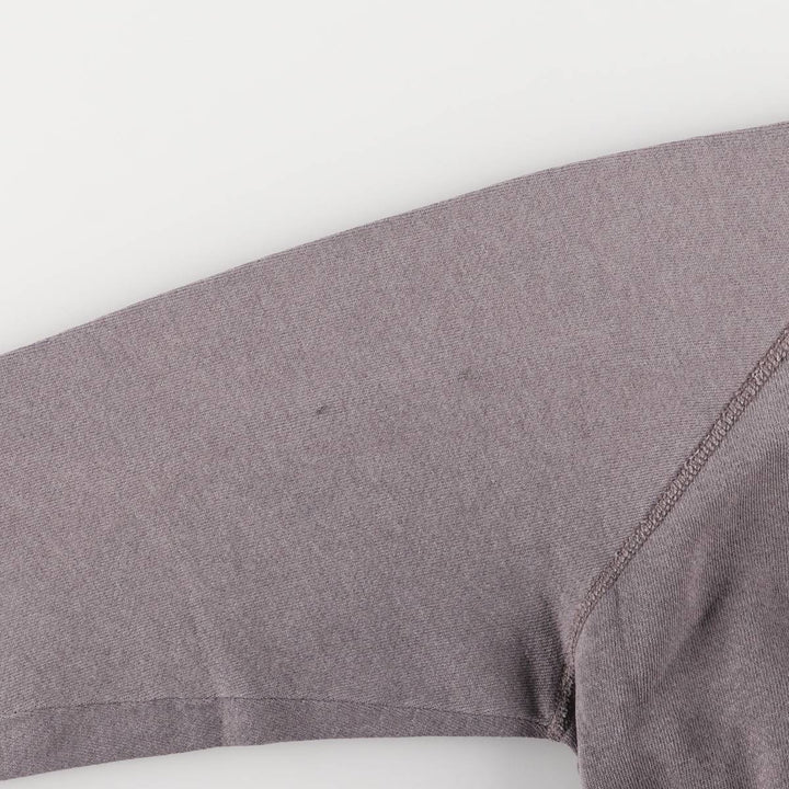 Hanes plain blank sweatshirt, made in the USA, men's size M cotton gray type Vintage Second Hand