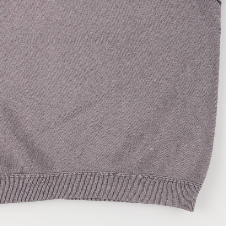 Hanes plain blank sweatshirt, made in the USA, men's size M cotton gray type Vintage Second Hand