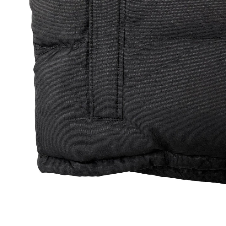 WOOLRICH Men's Padded Vest (Size L) Nylon black type Vintage Second Hand