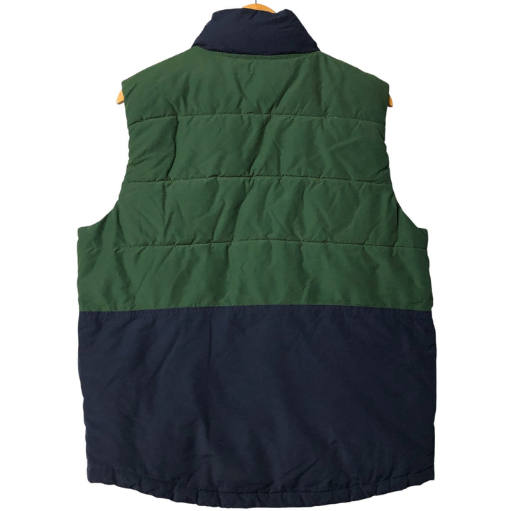 2000'S GAP PRIMALOFT padded vest, men's size M cotton navy blue type Vintage Second Hand