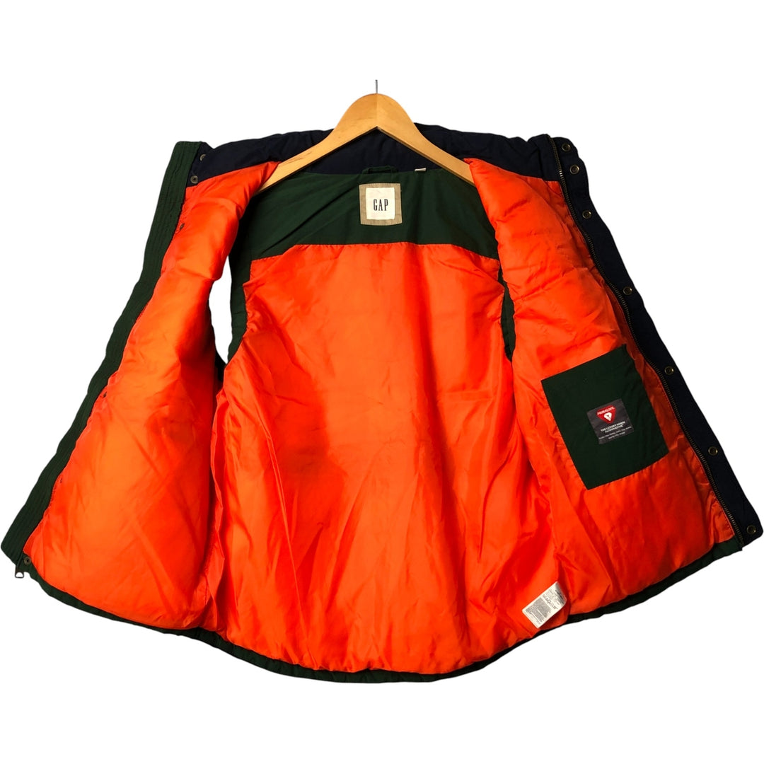 2000'S GAP PRIMALOFT padded vest, men's size M cotton navy blue type Vintage Second Hand