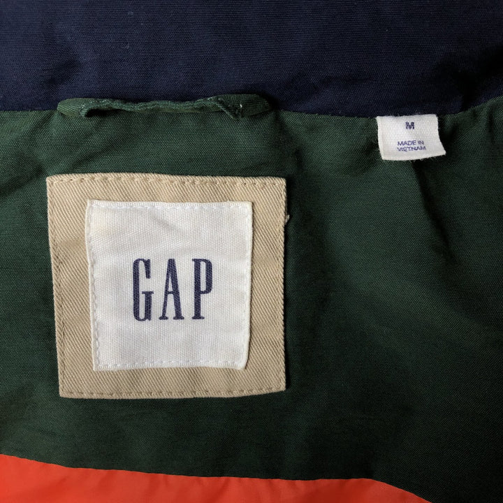 2000'S GAP PRIMALOFT padded vest, men's size M cotton navy blue type Vintage Second Hand