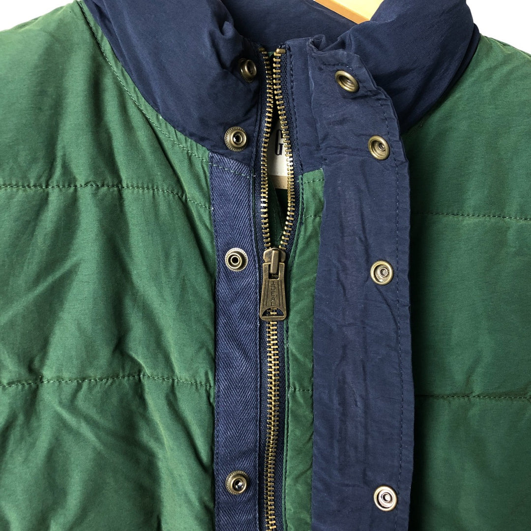 2000'S GAP PRIMALOFT padded vest, men's size M cotton navy blue type Vintage Second Hand