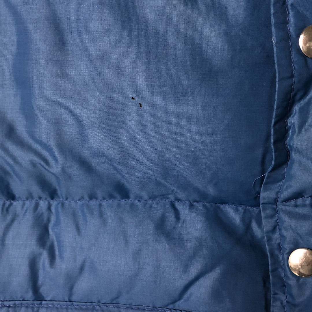 Weather Watcher Down Vest, Men's Size M unclear blue type Vintage Second Hand