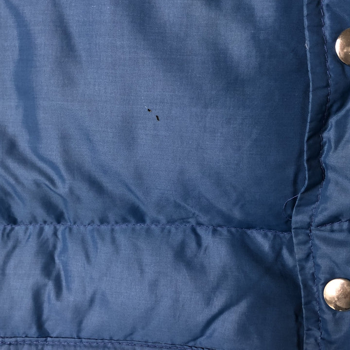 Weather Watcher Down Vest, Men's Size M unclear blue type Vintage Second Hand
