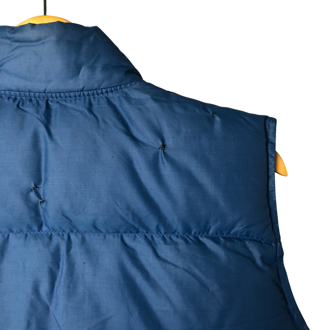 Weather Watcher Down Vest, Men's Size M unclear blue type Vintage Second Hand