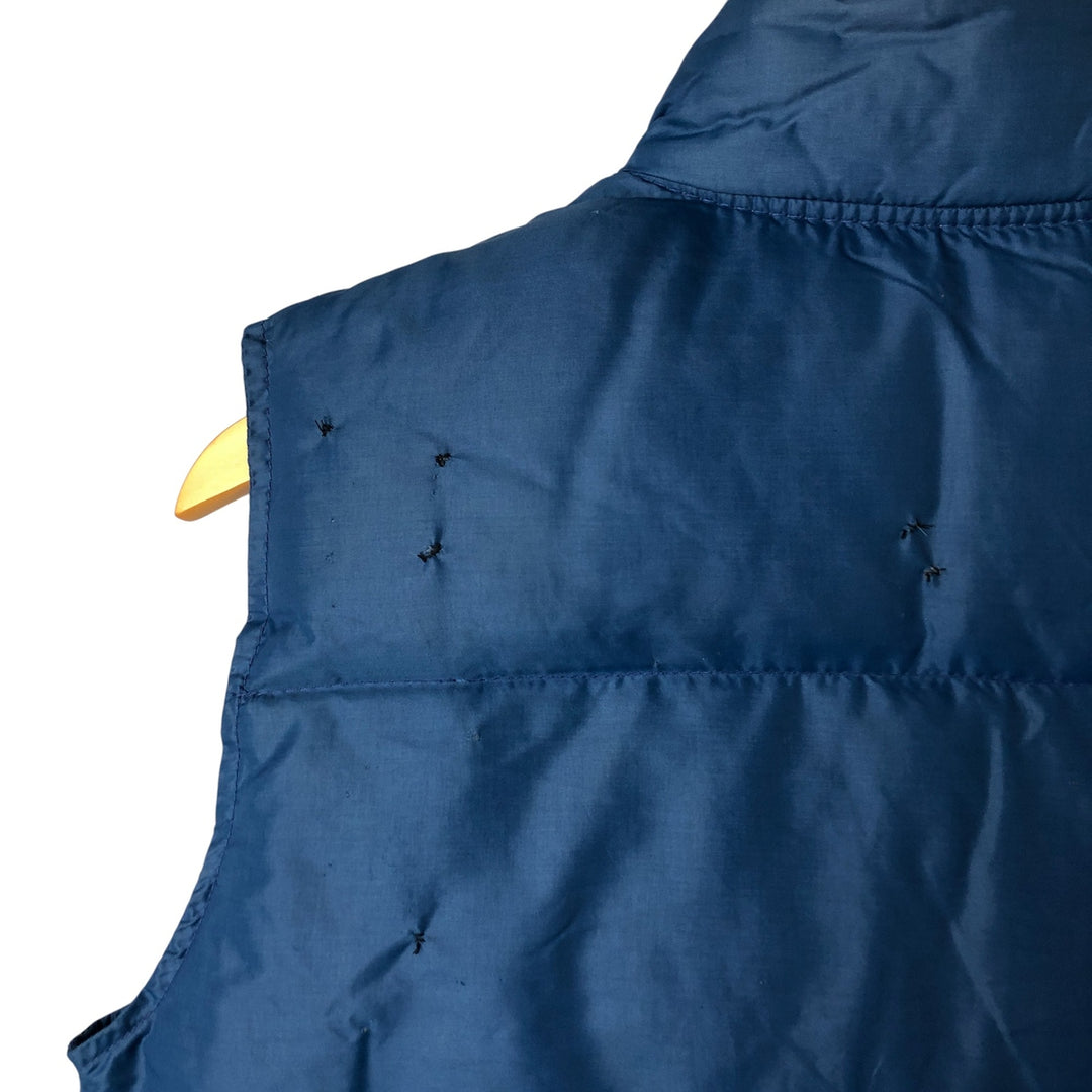 Weather Watcher Down Vest, Men's Size M unclear blue type Vintage Second Hand