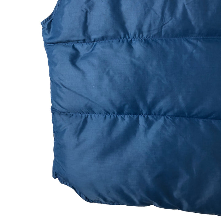 Weather Watcher Down Vest, Men's Size M unclear blue type Vintage Second Hand
