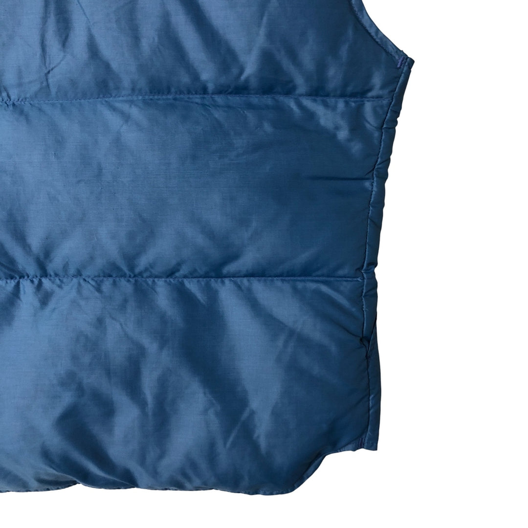 Weather Watcher Down Vest, Men's Size M unclear blue type Vintage Second Hand