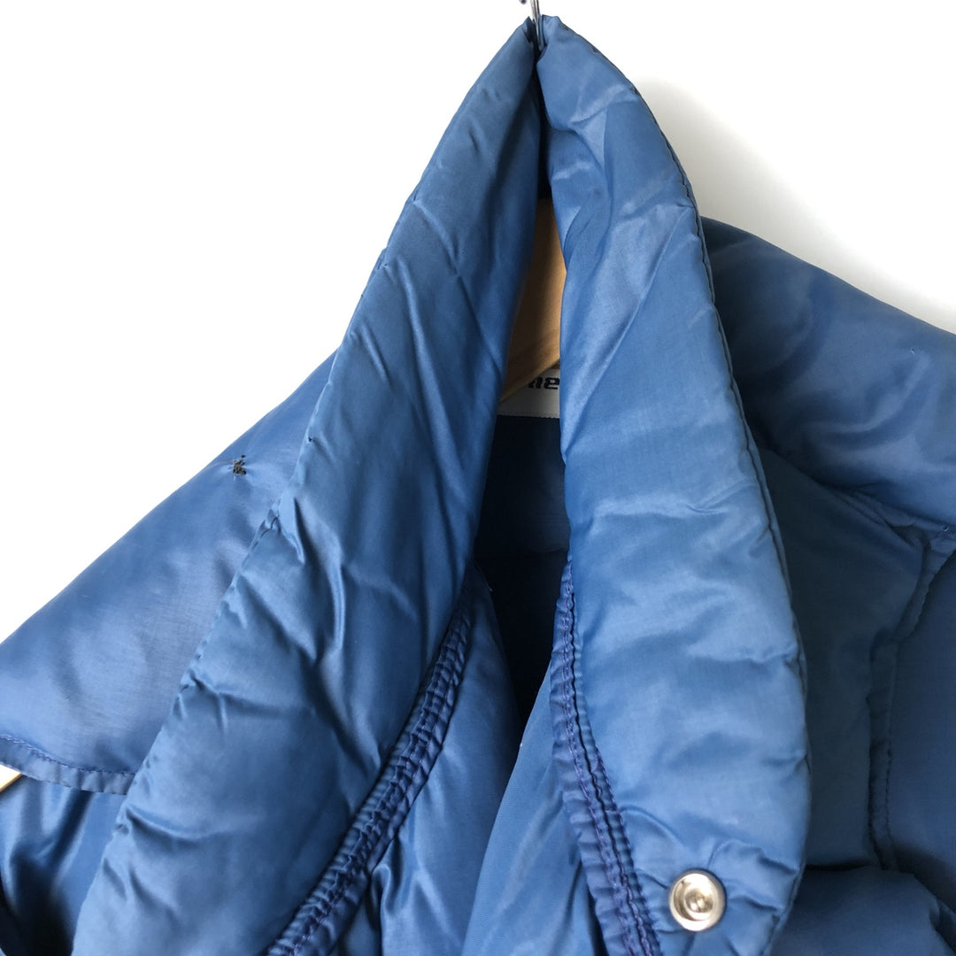 Weather Watcher Down Vest, Men's Size M unclear blue type Vintage Second Hand