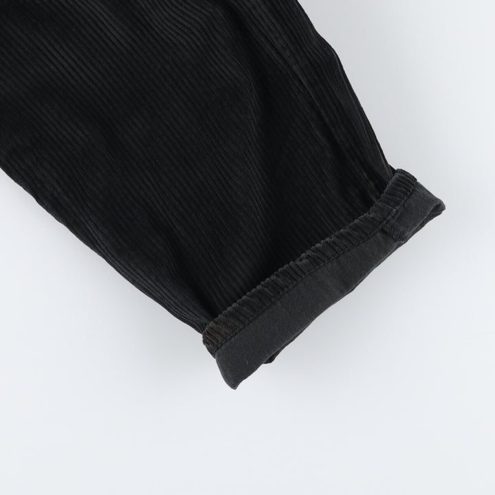 00'S Old Navy OLD NAVY BLUE JEANS wide wale corduroy pants, women's size L (w29) cotton black type Vintage Second Hand
