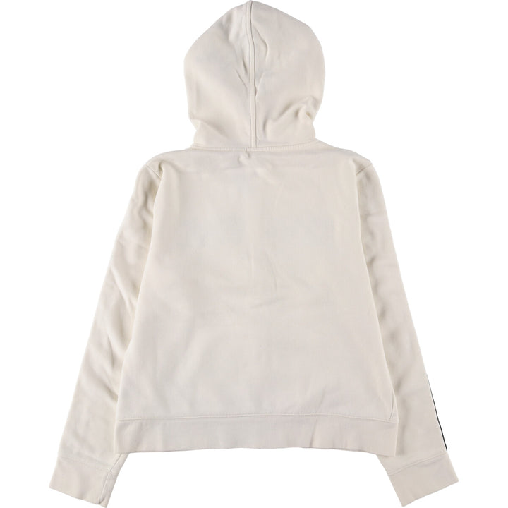Harley-Davidson Women's Full-Zip Hoodie (XL) cotton pale white type Vintage Second Hand