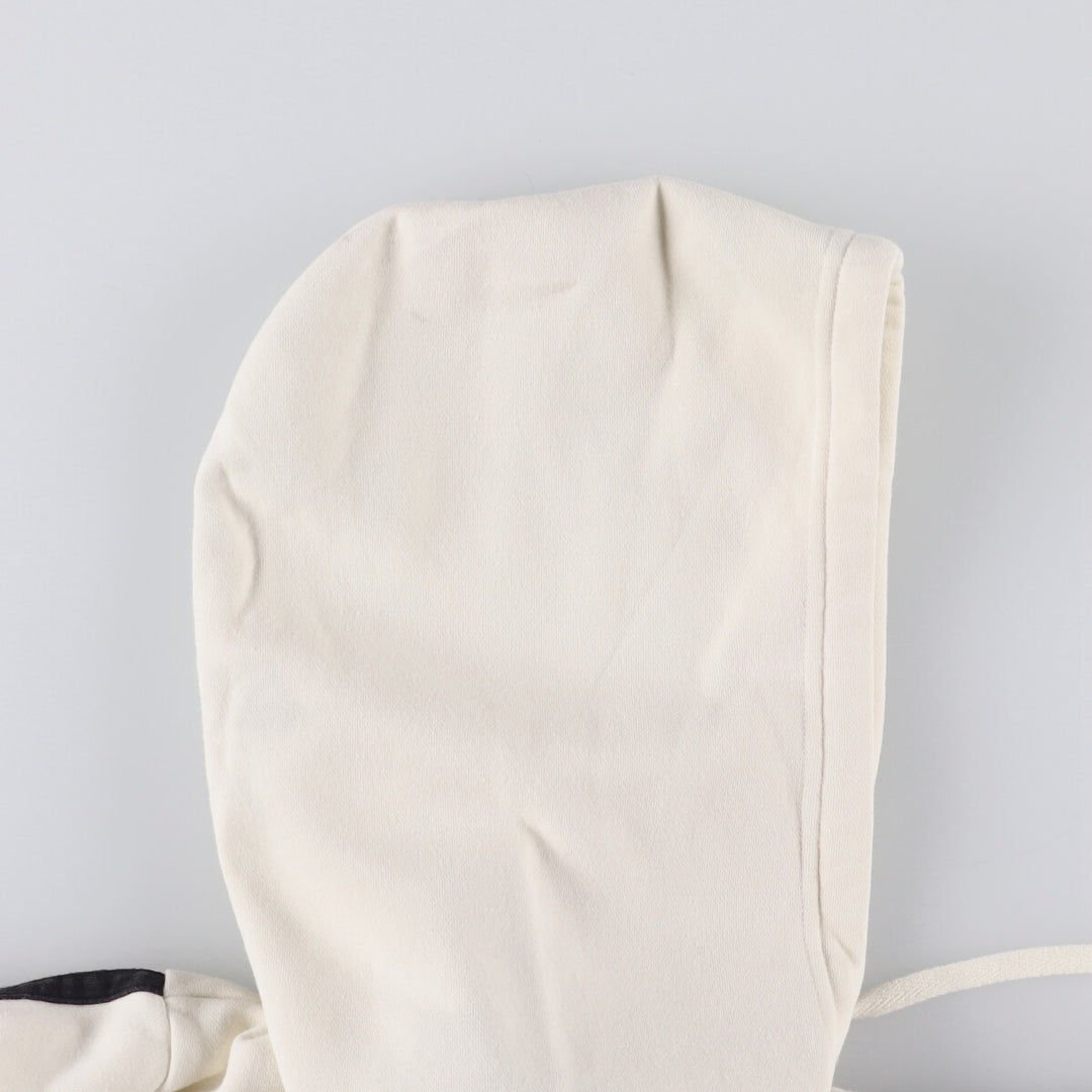 Harley-Davidson Women's Full-Zip Hoodie (XL) cotton pale white type Vintage Second Hand