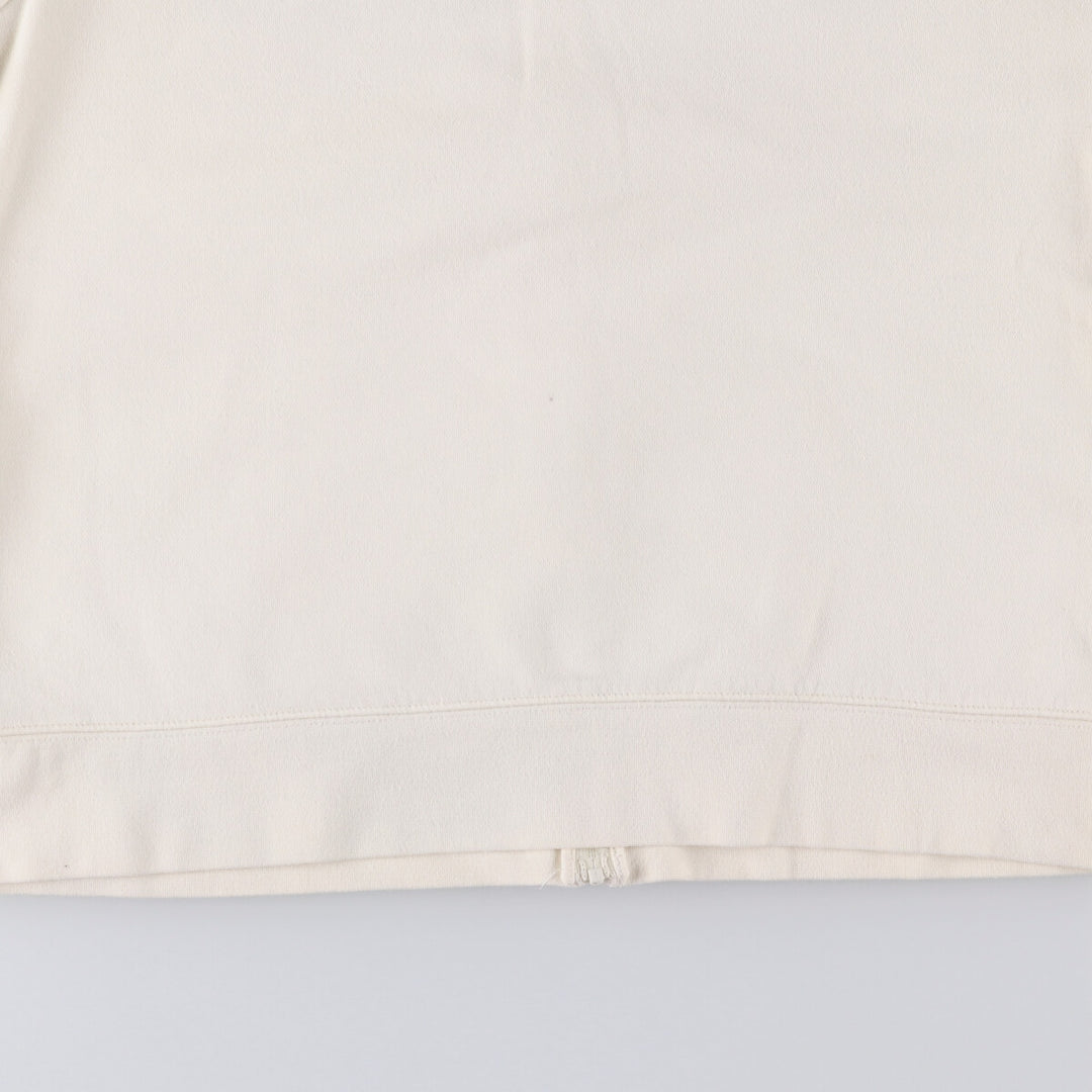 Harley-Davidson Women's Full-Zip Hoodie (XL) cotton pale white type Vintage Second Hand