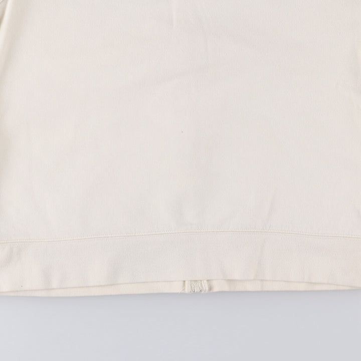 Harley-Davidson Women's Full-Zip Hoodie (XL) cotton pale white type Vintage Second Hand