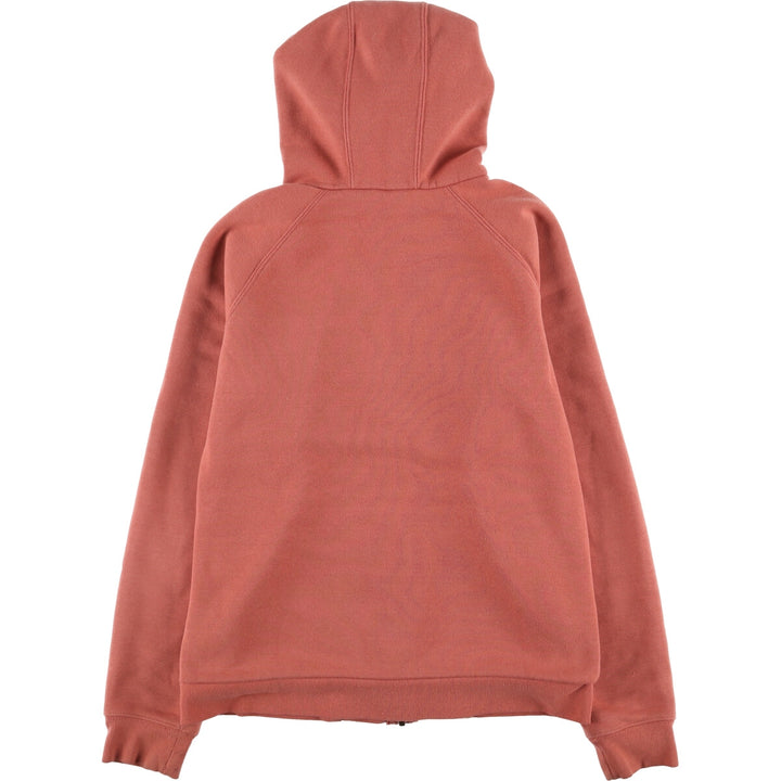 Carhartt FOR WOMEN Sweatshirt Full Zip Hoodie, Women's Size M cotton orange type Vintage Second Hand