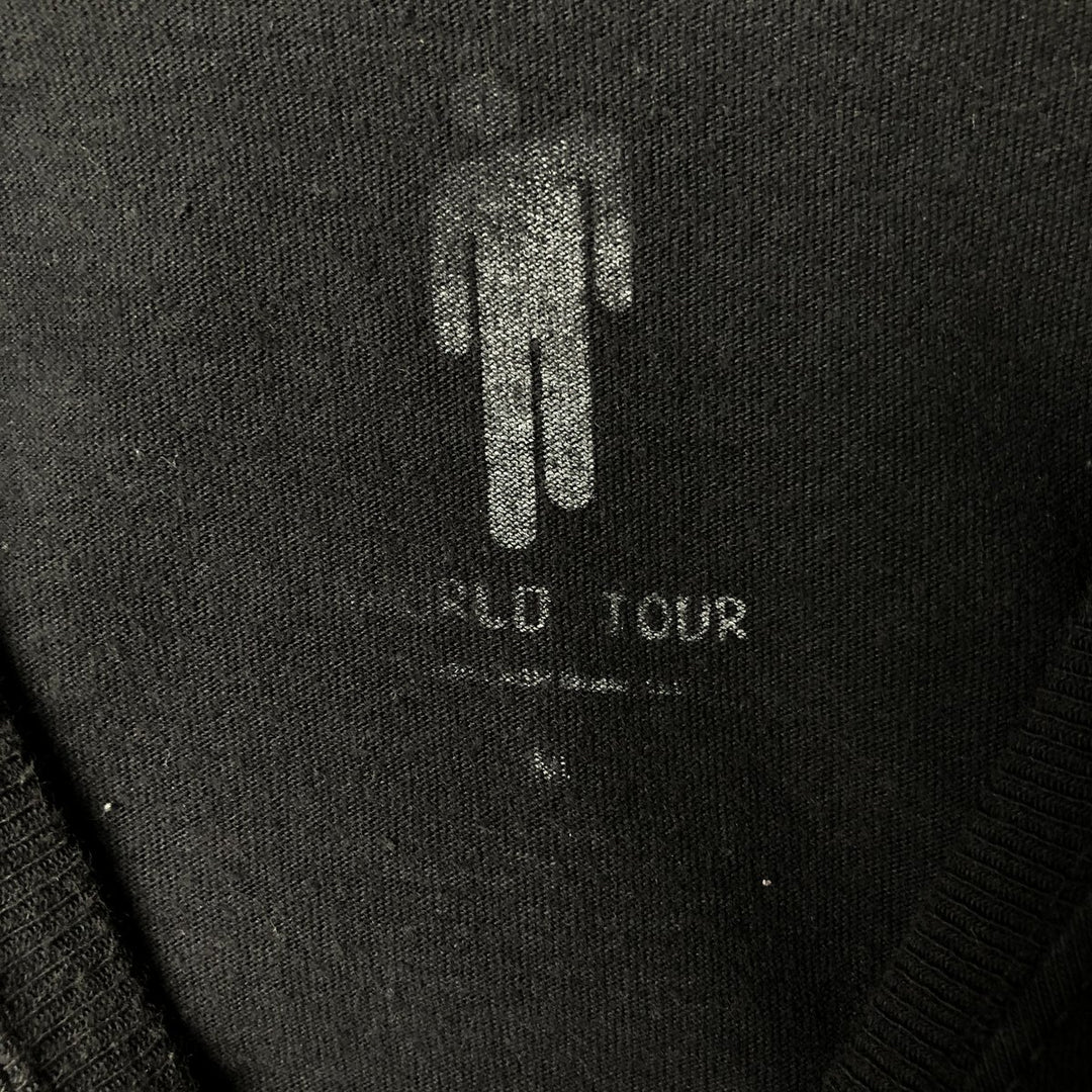 BILLIE EILISH Billie Eilish Long T-shirt Band T-shirt Band T-shirt Men's M size cotton black type Vintage Second Hand