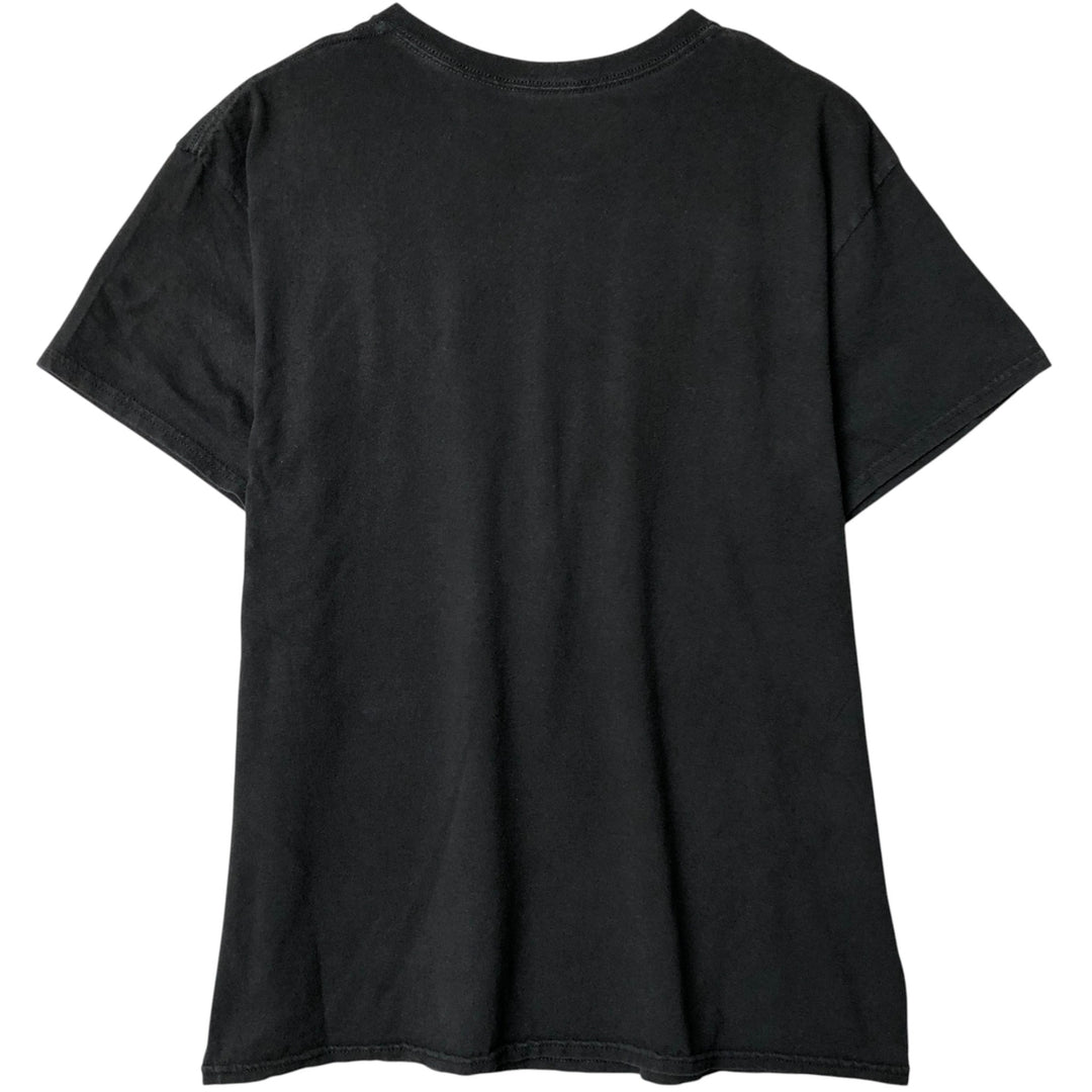 GRATEFUL DEAD Skull Pattern Band T-shirt Band Tee Men's M size cotton black type Vintage Second Hand