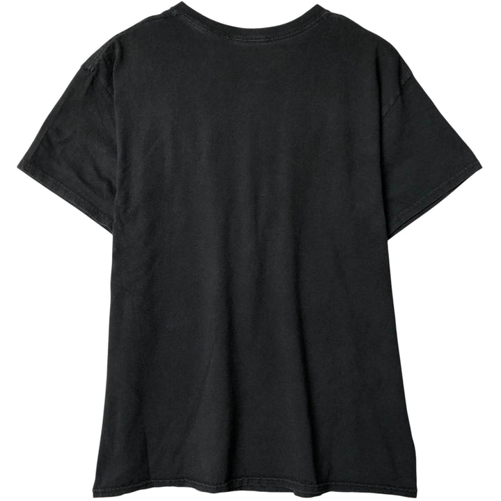 GRATEFUL DEAD Skull Pattern Band T-shirt Band Tee Men's M size cotton black type Vintage Second Hand