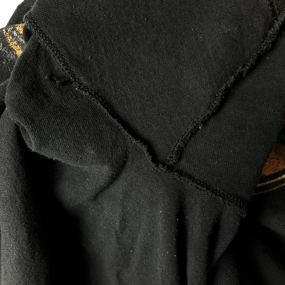 GRATEFUL DEAD Skull Pattern Band T-shirt Band Tee Men's M size cotton black type Vintage Second Hand