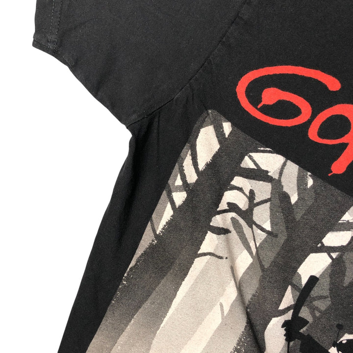 TULTEX GORILLAZ Gorillaz Band T-Shirt, Men's Size Medium cotton black type Vintage Second Hand