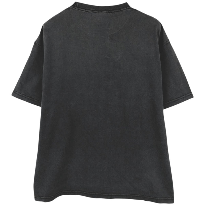 BASIC WORLD PROMOWEAR Engine Motorcycle Bike T-Shirt (Men's Size M) cotton black type Vintage Second Hand