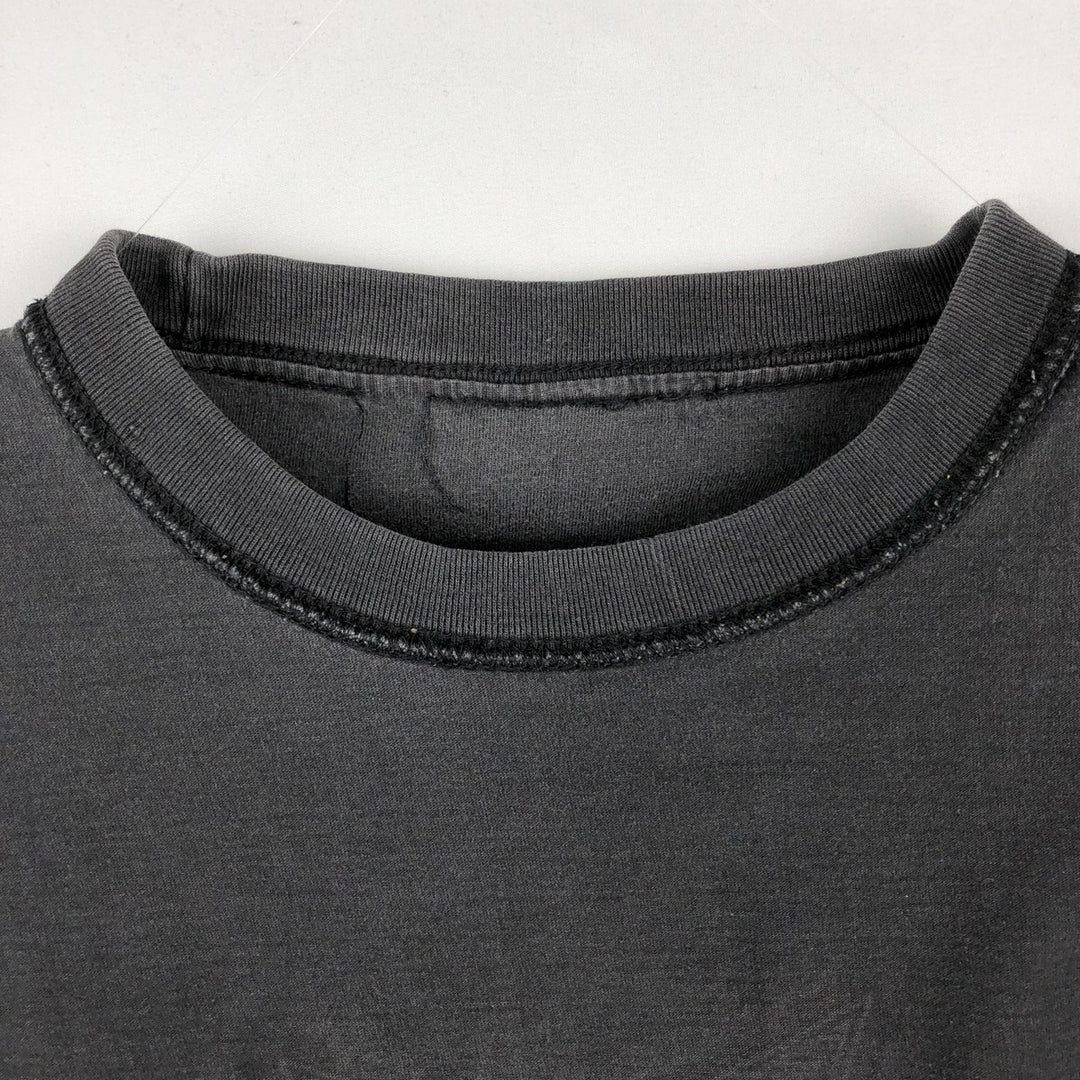 BASIC WORLD PROMOWEAR Engine Motorcycle Bike T-Shirt (Men's Size M) cotton black type Vintage Second Hand