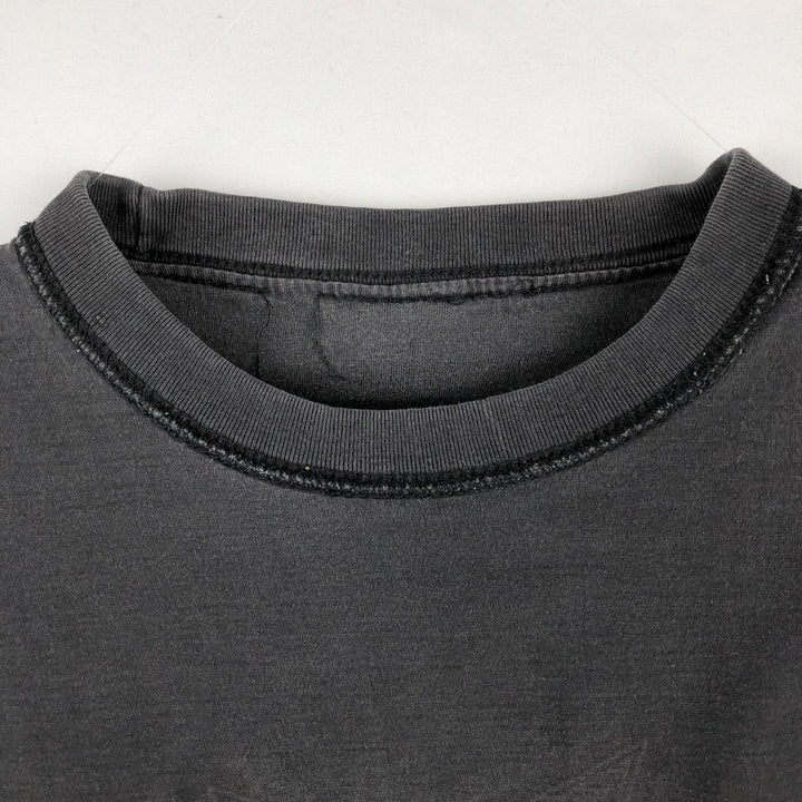 BASIC WORLD PROMOWEAR Engine Motorcycle Bike T-Shirt (Men's Size M) cotton black type Vintage Second Hand