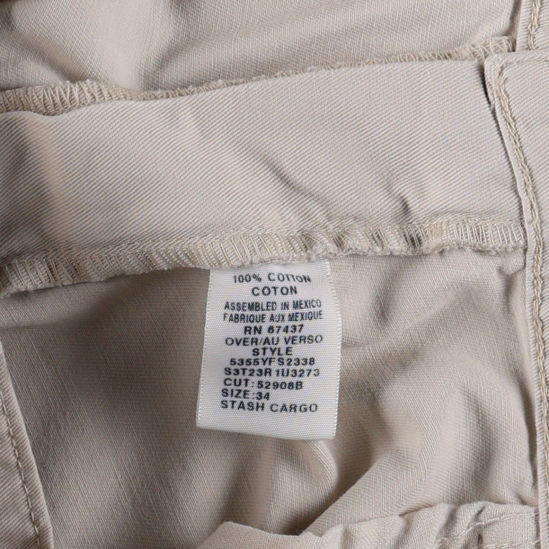 Ralph Lauren POLO JEANS COMPANY cargo shorts, men's size W36 (approx.) cotton ivory Vintage Second Hand