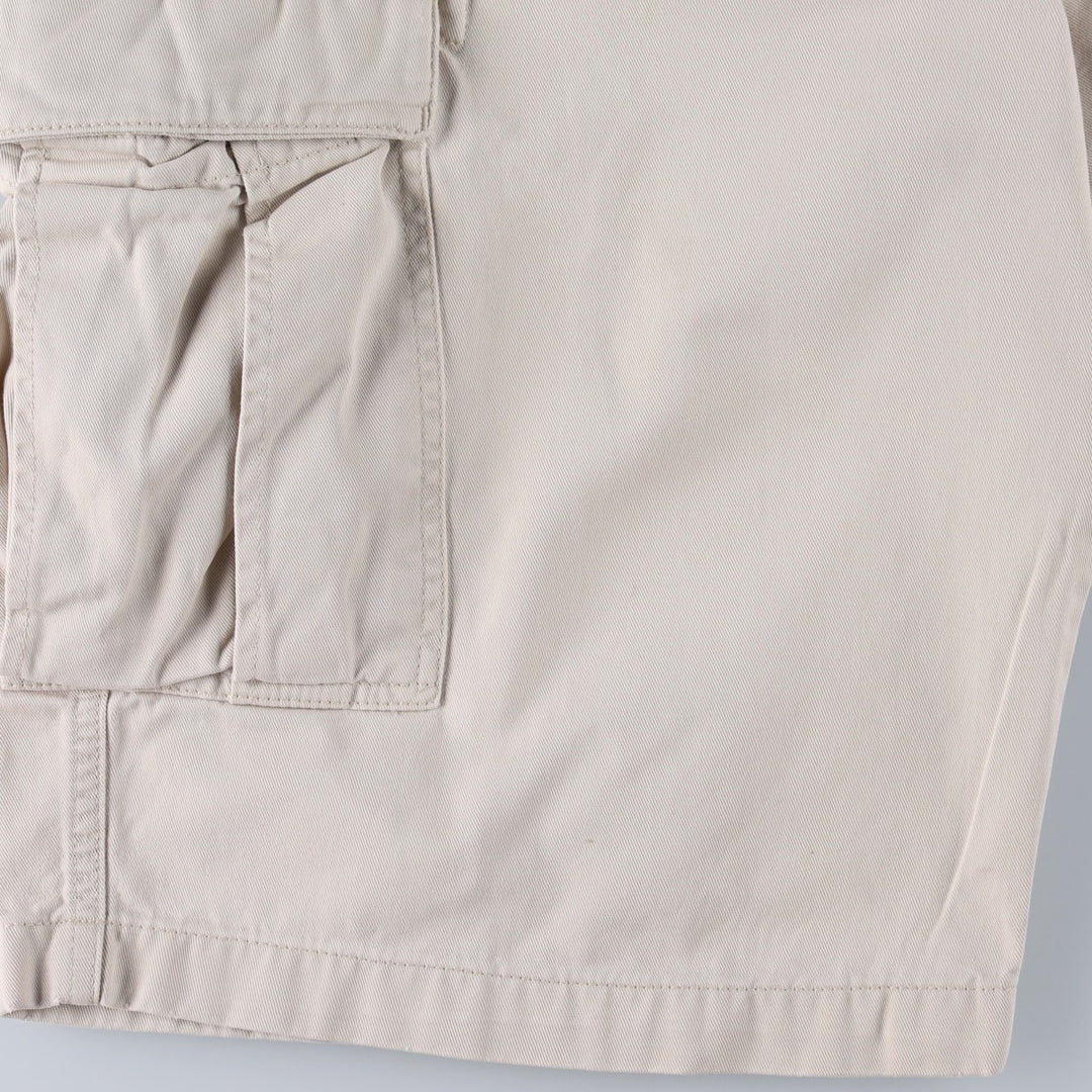 Ralph Lauren POLO JEANS COMPANY cargo shorts, men's size W36 (approx.) cotton ivory Vintage Second Hand