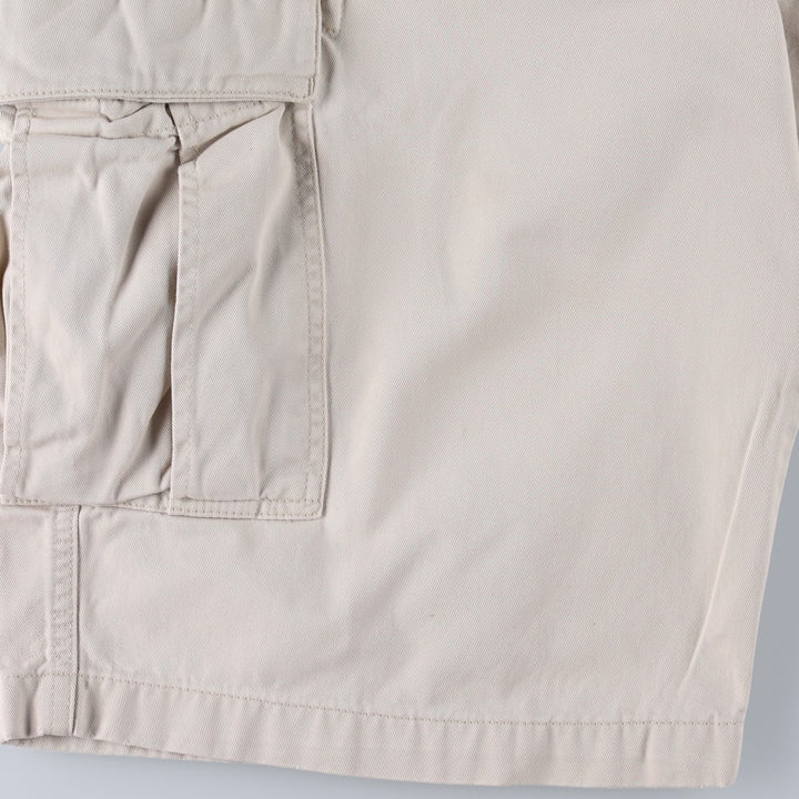 Ralph Lauren POLO JEANS COMPANY cargo shorts, men's size W36 (approx.) cotton ivory Vintage Second Hand