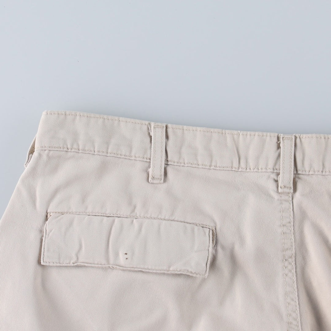Ralph Lauren POLO JEANS COMPANY cargo shorts, men's size W36 (approx.) cotton ivory Vintage Second Hand