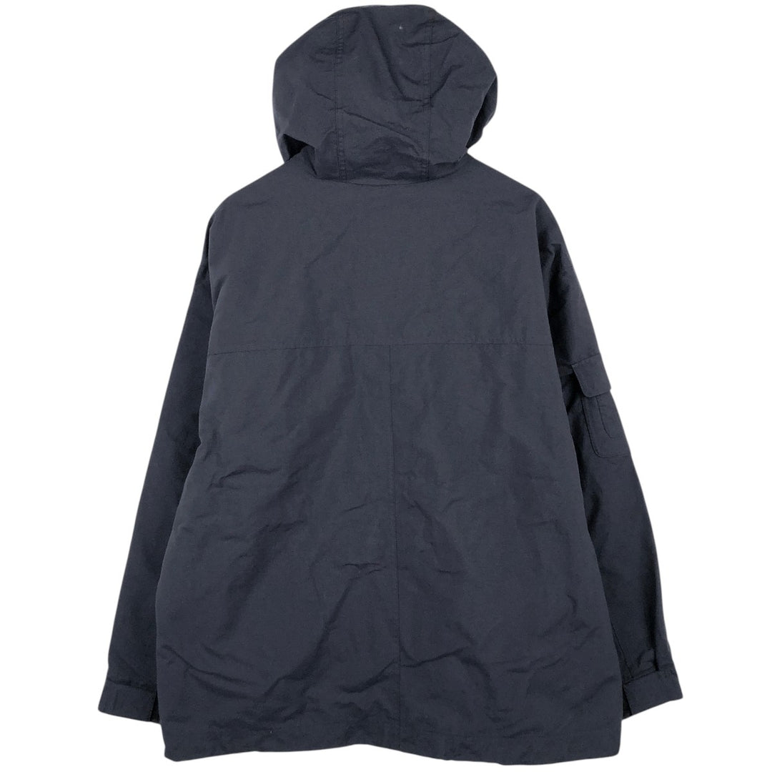 90s-00'S Eddie Bauer Anorak Parka, Men's XL (approx.) Nylon navy blue type Vintage Second Hand