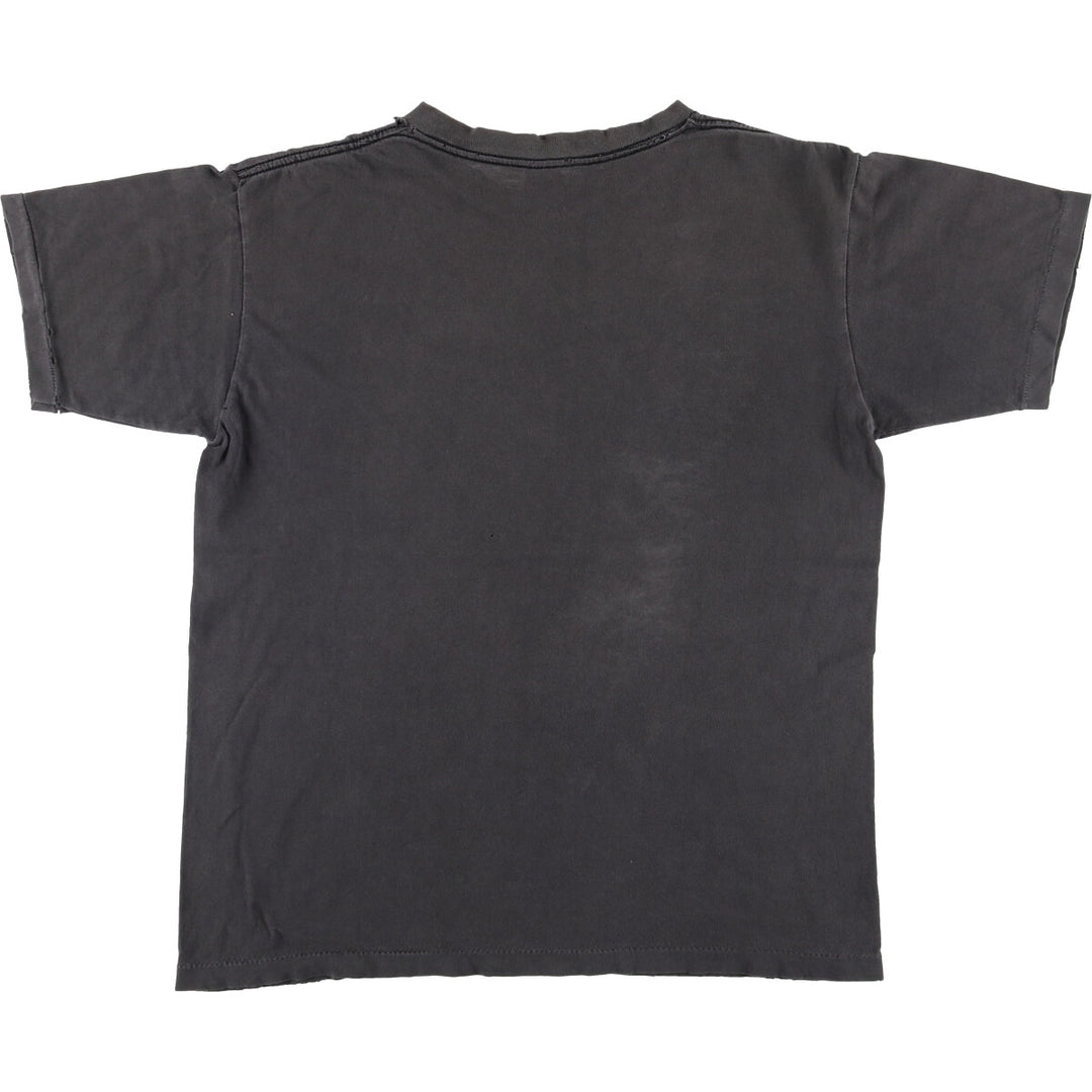 90'S vintage dog print animal t-shirt, size L for men unclear Charcoal Vintage Second Hand