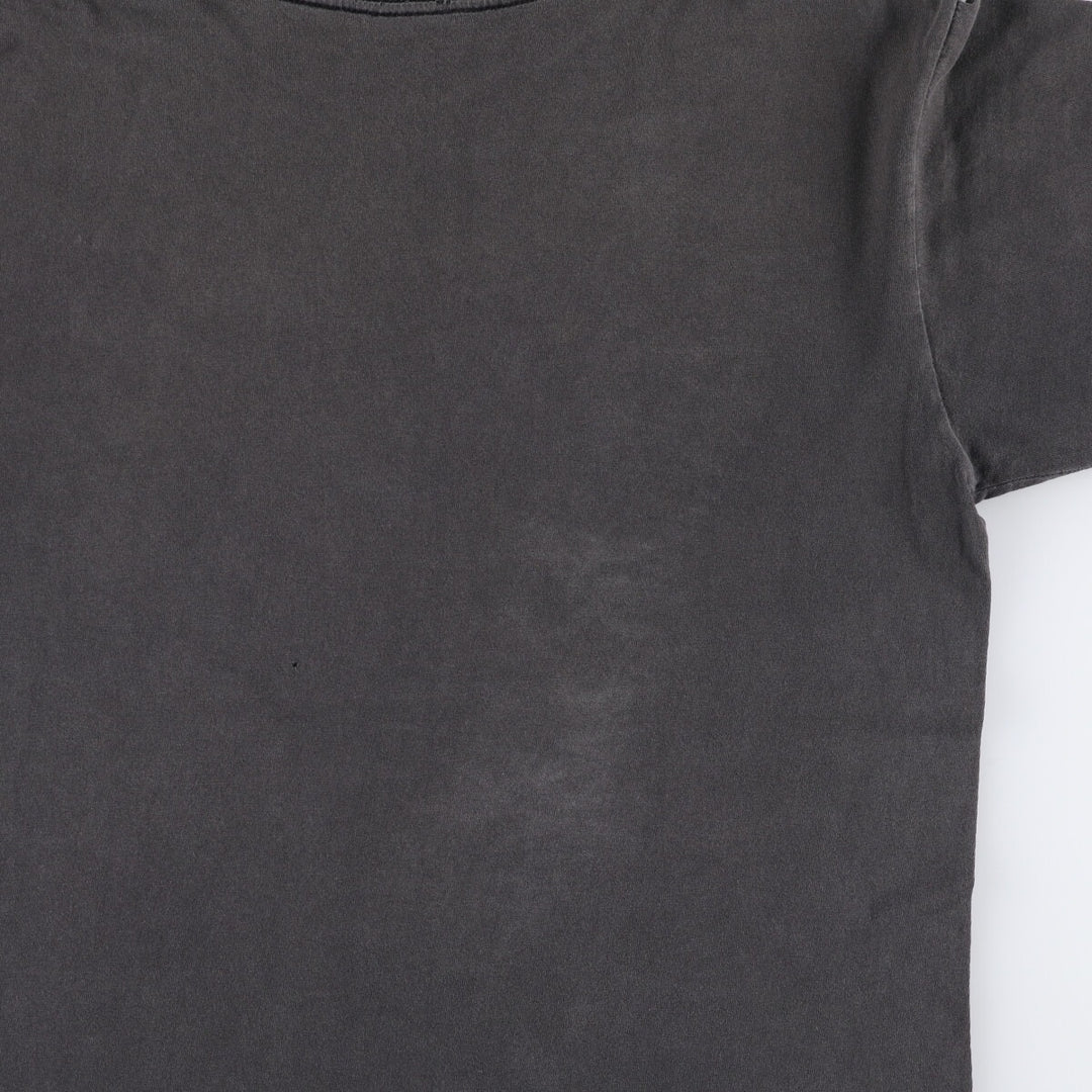 90'S vintage dog print animal t-shirt, size L for men unclear Charcoal Vintage Second Hand