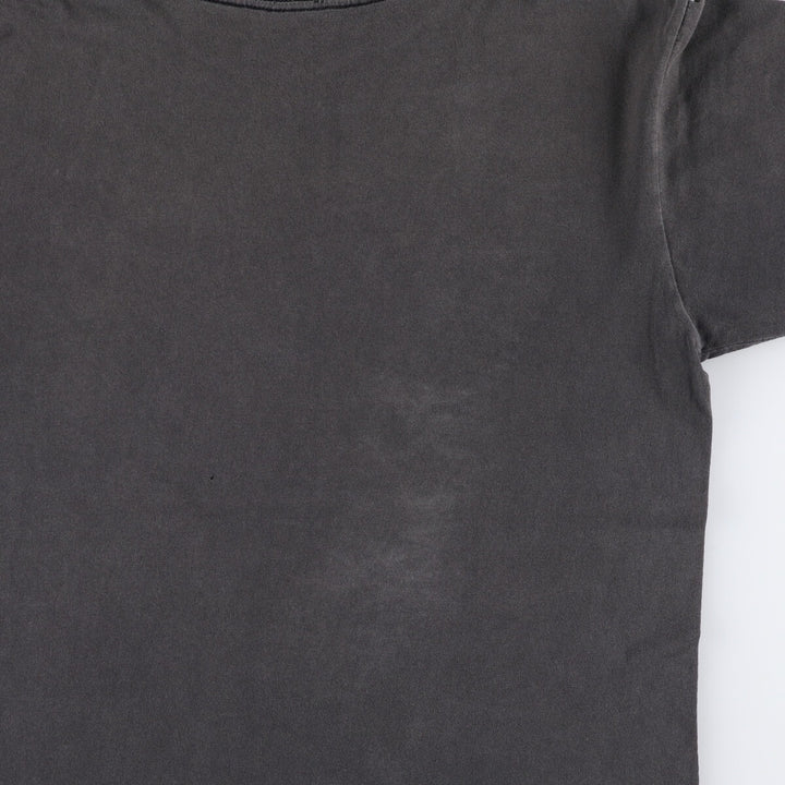 90'S vintage dog print animal t-shirt, size L for men unclear Charcoal Vintage Second Hand