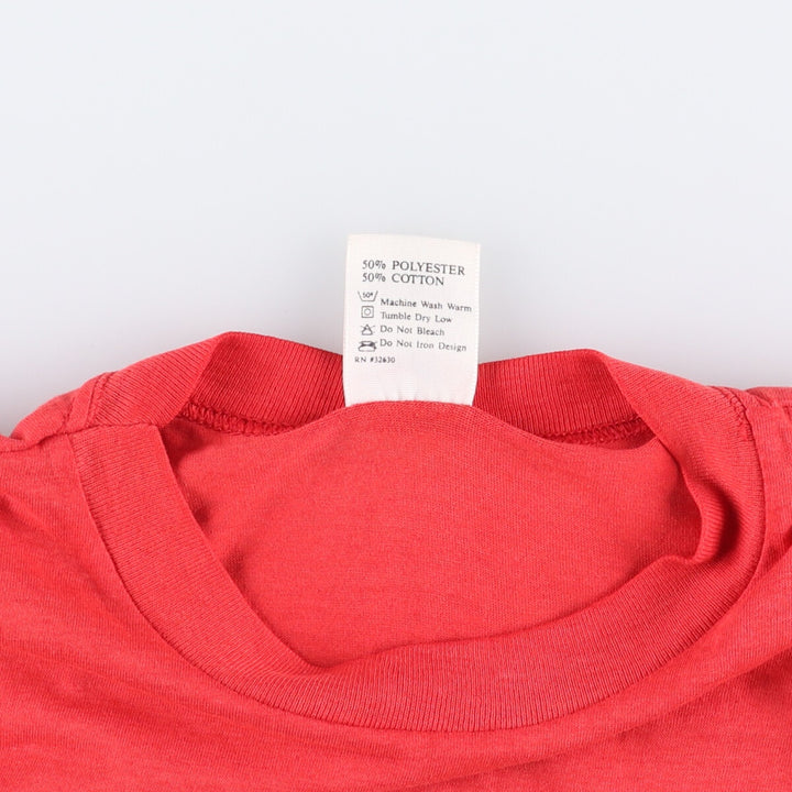 Vintage 1990'S ARTEX NBA Chicago Bulls logo print T-shirt, Made in USA, Men's Size L cotton red type Vintage Second Hand