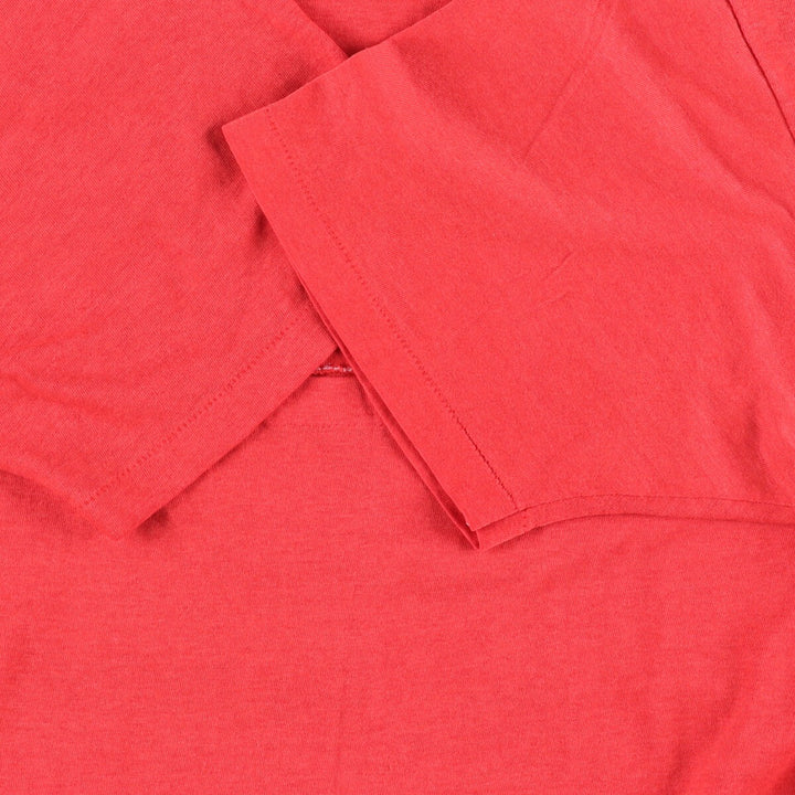 Vintage 1990'S ARTEX NBA Chicago Bulls logo print T-shirt, Made in USA, Men's Size L cotton red type Vintage Second Hand