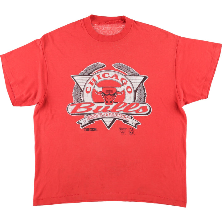Vintage 90'S NBA Chicago Bulls Sports Print T-Shirt, Men's XXL unclear red type Vintage Second Hand