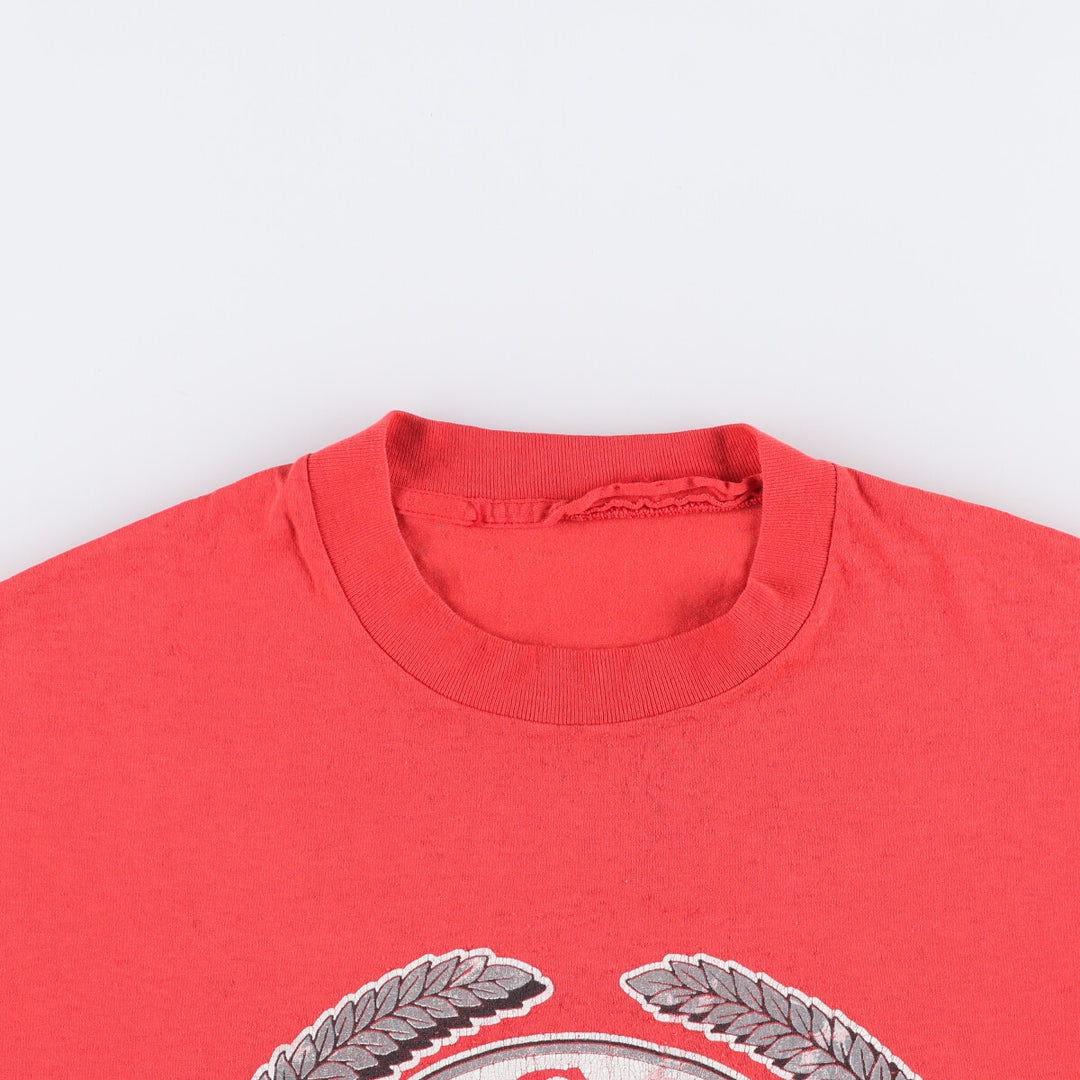 Vintage 90'S NBA Chicago Bulls Sports Print T-Shirt, Men's XXL unclear red type Vintage Second Hand