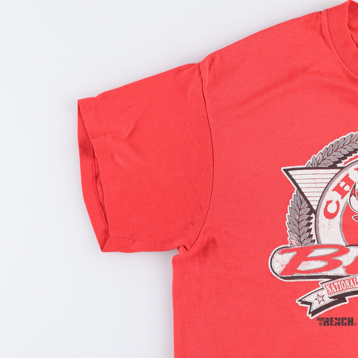 Vintage 90'S NBA Chicago Bulls Sports Print T-Shirt, Men's XXL unclear red type Vintage Second Hand