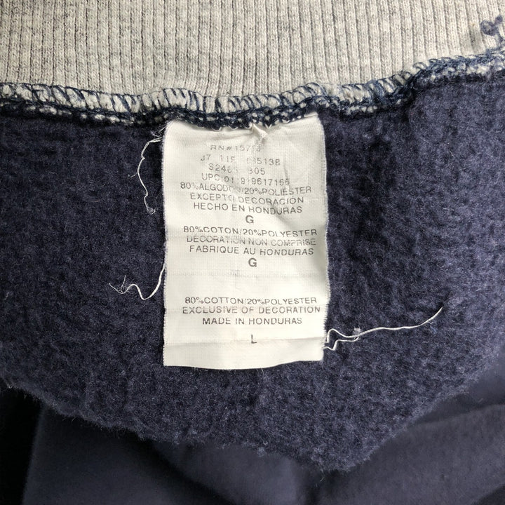 Champion ECO AUTHENTIC One-Point Logo Sweatshirt, Men's Size L cotton navy blue type Vintage Second Hand