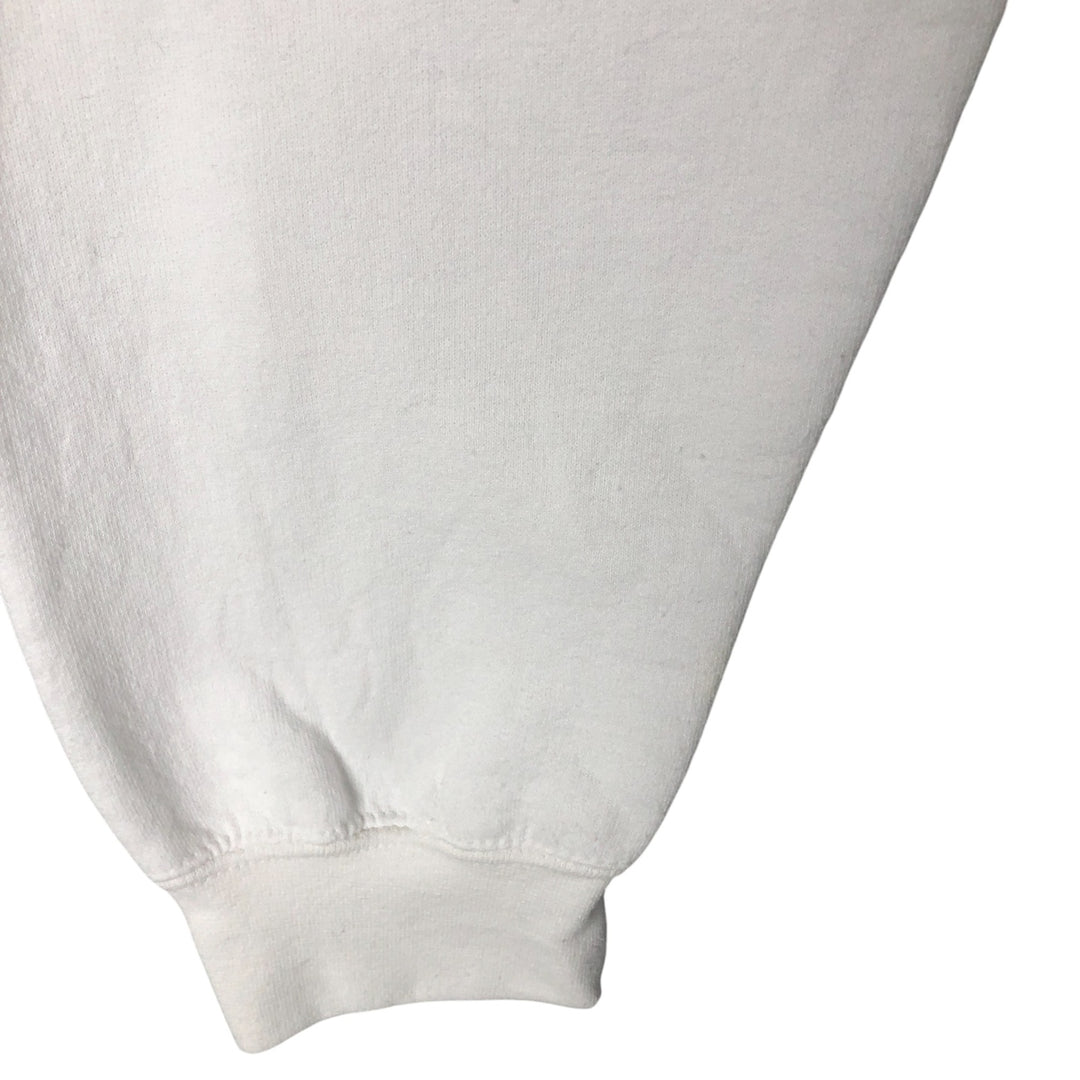 Vintage Gildan Vizsla dog print animal sweatshirt, size L, men's. cotton white type Vintage Second Hand